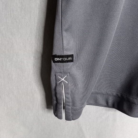 On Tour Know Your Beer Polo Shirt Men's XLarge Gray Short Sleeve Pullover Gorp - Picture 5 of 7